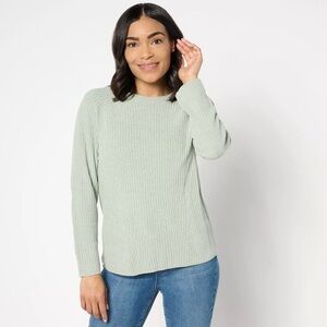 Barefoot Dreams CozyChic Ultra Lite Directional Rib Pullover